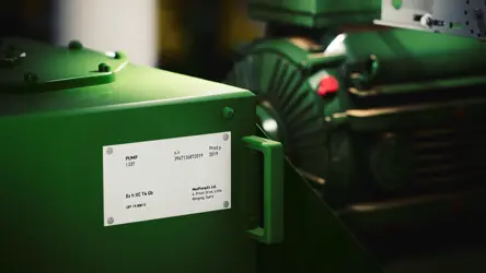 Marking of Mechanical Equipment