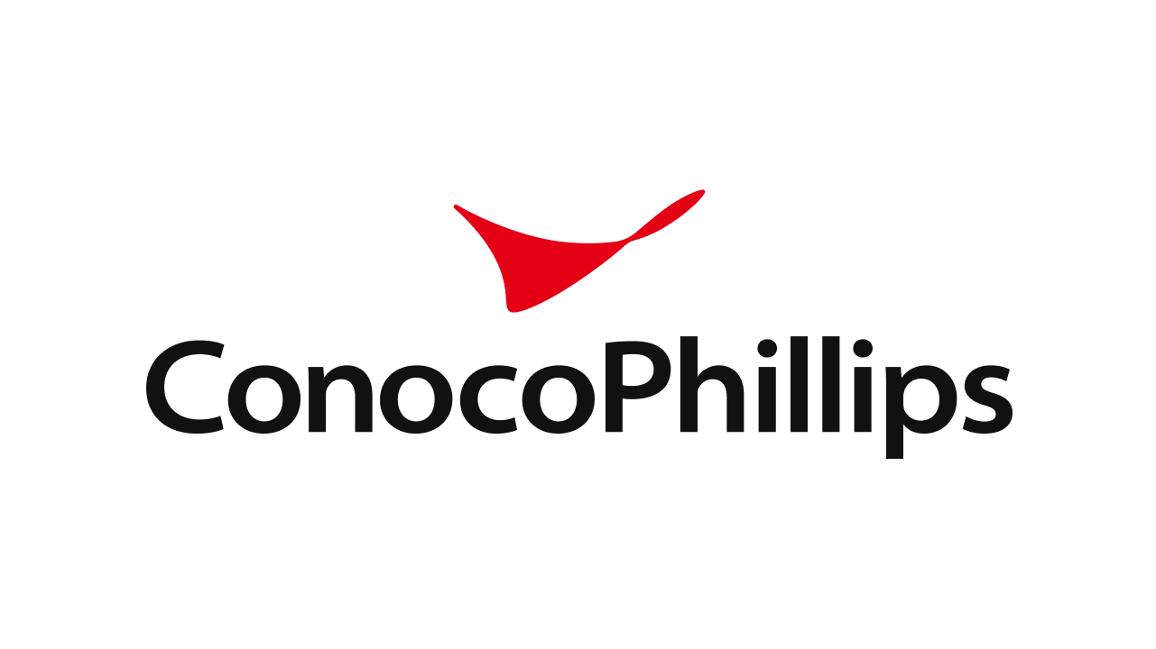 conocophillips logo with background