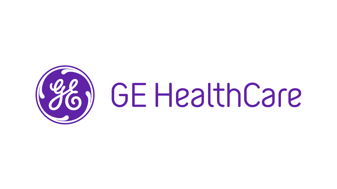 ge healthcare logo with background