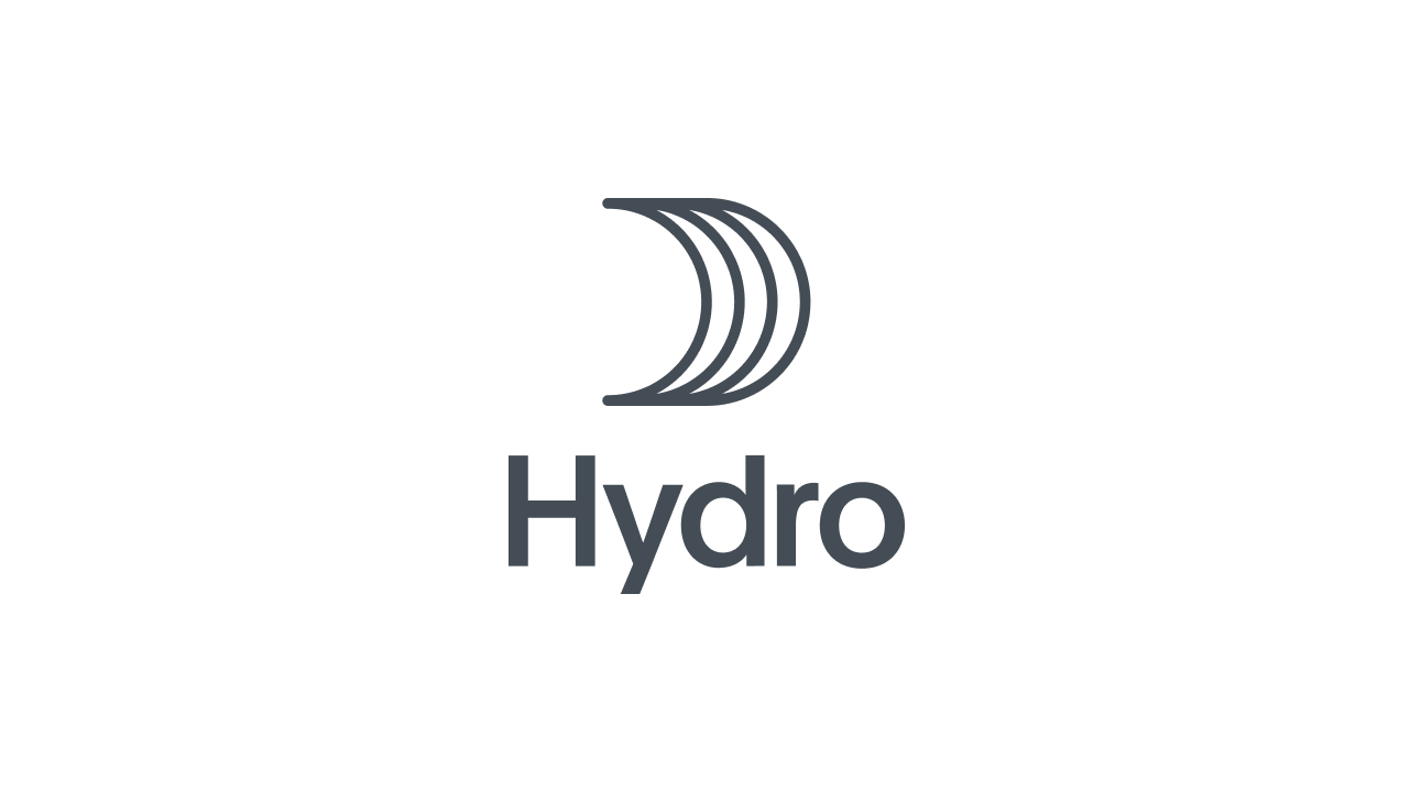 hydro logo with background